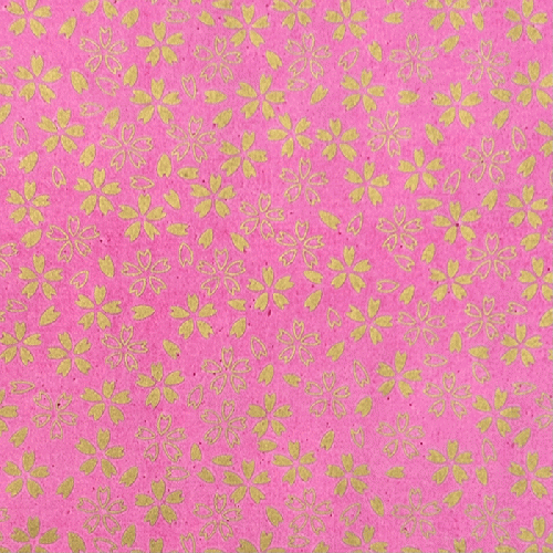 民芸紙　小桜　ピンク