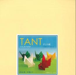 TANT(タント紙)　COLOR　PAPER　クリーム　24cm角