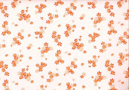 友禅　0316　もみじ　青海波　ピンク